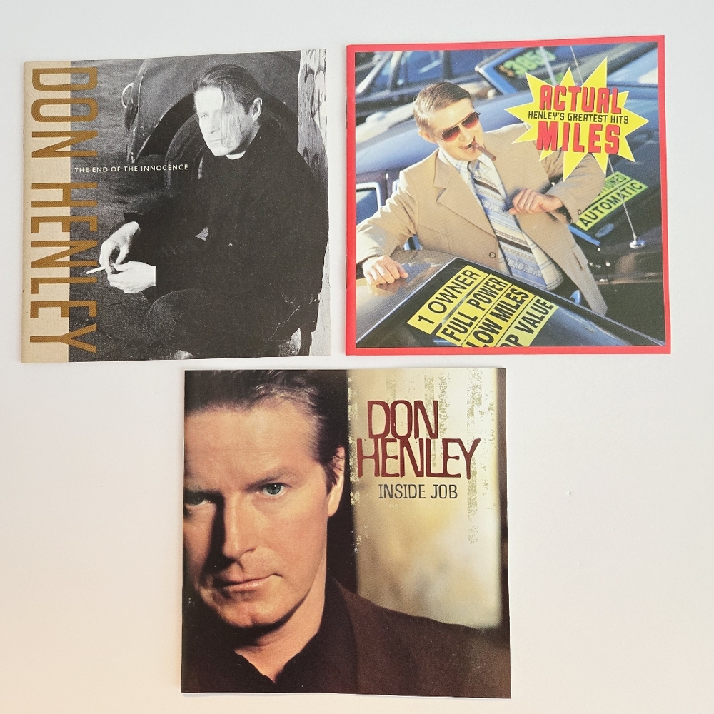 Don Henley CDs Greatest Hits Inside Job End of the Innocence